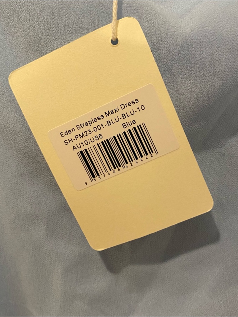 NWT PepperMayo Eden Strapless Maxi Dress - Picture 7 of 7